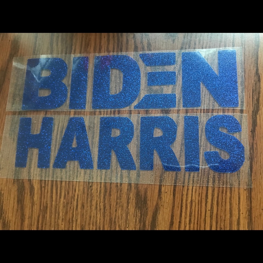 Biden Harris T-Shirt Iron On Decals